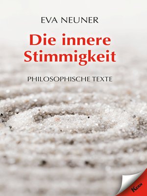 cover image of Die innere Stimmigkeit